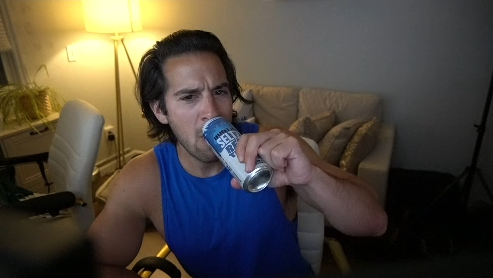 Bud Light Retro Tie Dye Blue Raspberry