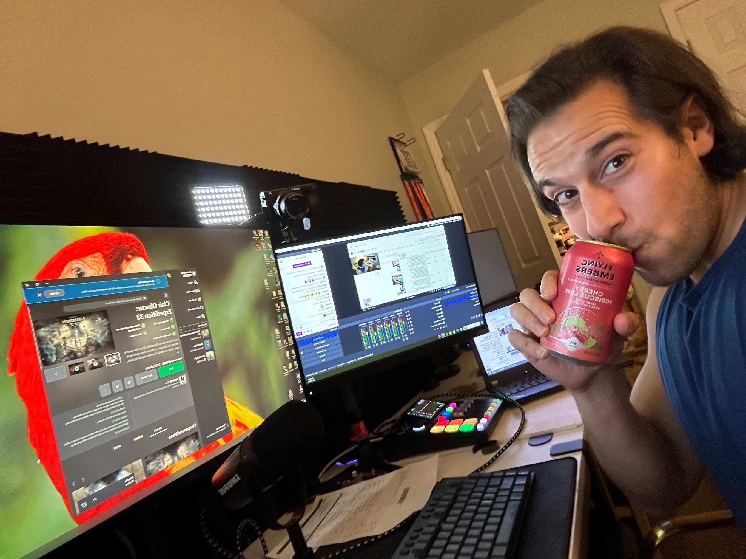 Flying Embers Cherry Hibiscus Lime