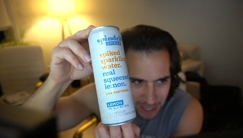 Spindrift Spiked Lemon 